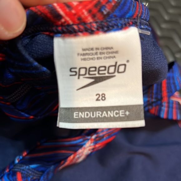 Brand new speedo, endurance plus red, white and blue bathing suit - Picture 3 of 4